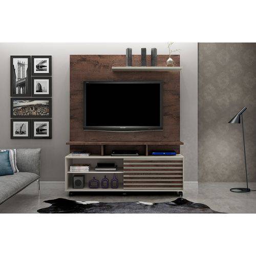 Assistência Técnica, SAC e Garantia do produto Home Theater Star para TVaté 60" - Cor Castanho Off White