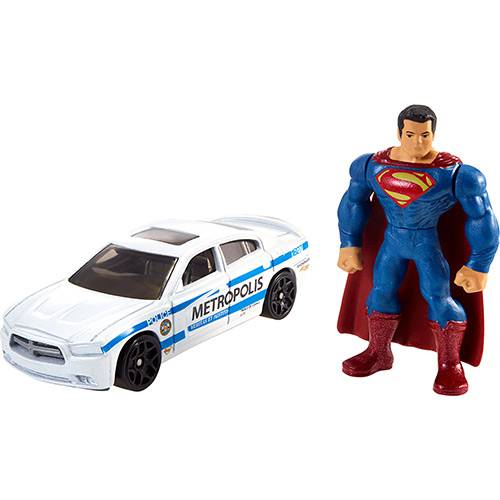 Assistência Técnica, SAC e Garantia do produto Hot Wheels Batman Vs Superman Metropolis Police e Super Homem - Mattel