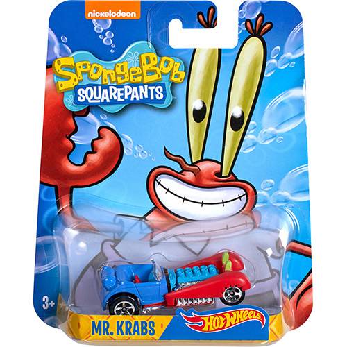 Assistência Técnica, SAC e Garantia do produto Hot Wheels Bob Espoja Mr. Krabs - Mattel