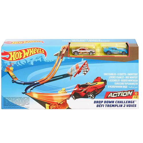 Assistência Técnica, SAC e Garantia do produto Hot Wheels Pista Corrida de Rally - Desafio Queda Dupla - Mattel