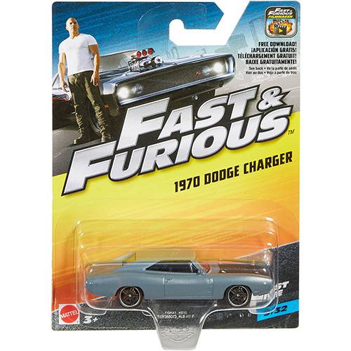 Assistência Técnica, SAC e Garantia do produto Hot Wheels - Velozes & Furiosos - Carros - 1970 Dodge Charger Ii - Mattel