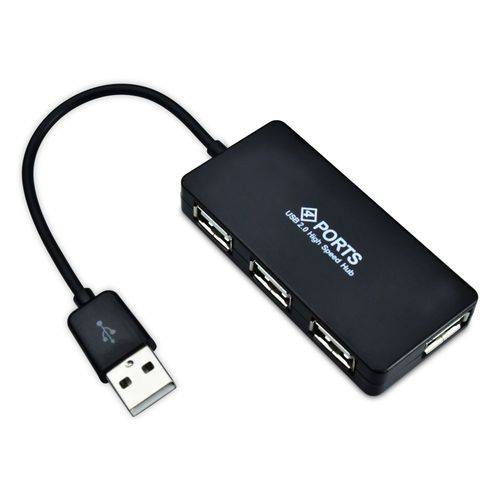 Assistência Técnica, SAC e Garantia do produto Hub USB 2.0 com 4 Portas USB 2.0 Transmissão de Até 480Mbps Slim