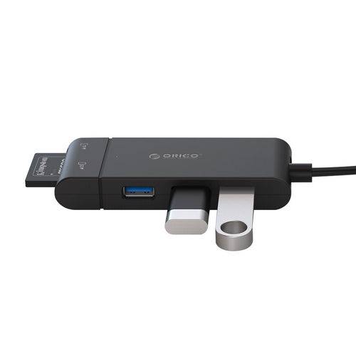 Assistência Técnica, SAC e Garantia do produto Hub USB 3 Portas + Leitor SD Card - ORICO - H32TS-U3-V1
