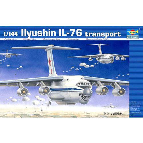 Assistência Técnica, SAC e Garantia do produto Ilyushin IL-76 - 1/144 - Trumpeter 03901