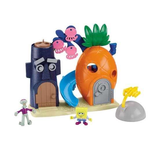 Assistência Técnica, SAC e Garantia do produto Imaginext Bob Esponja Casa Abacaxi - Mattel