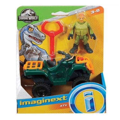 Assistência Técnica, SAC e Garantia do produto Imaginext - Jurassic World - Atv Quadriciclo - Mattel FMX94