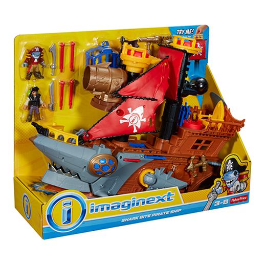 Assistência Técnica, SAC e Garantia do produto Imaginext Navio Pirata Tubarão - Mattel