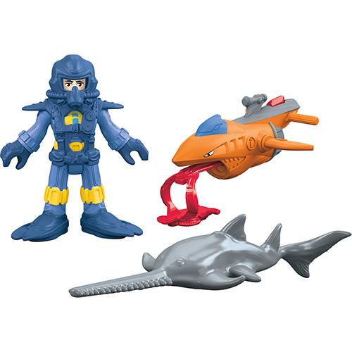 Assistência Técnica, SAC e Garantia do produto Imaginext Oceano Mergulhador - Mattel