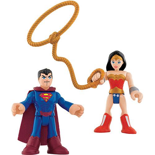 Assistência Técnica, SAC e Garantia do produto Imaginext Super Friends - Superman e Mulher Maravilha - Mattel