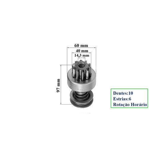 Assistência Técnica, SAC e Garantia do produto Impulsor de Partida Empilhadeira Hyster com Motor Perkins - ZEN-0186