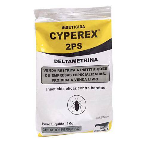 Assistência Técnica, SAC e Garantia do produto Inseticida Cyperex 2 PS (Deltametrina) 1 Kg Rogama