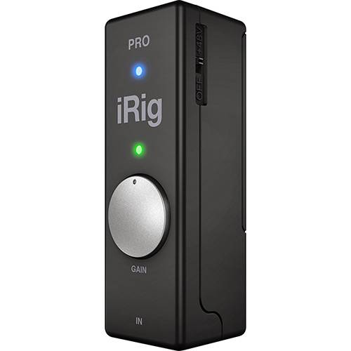 Assistência Técnica, SAC e Garantia do produto Interface de Áudio Digital com MIDI IRig PRO - Vários Instrumentos - IPhone, IPod, IPad e Mac - IK Multimedia