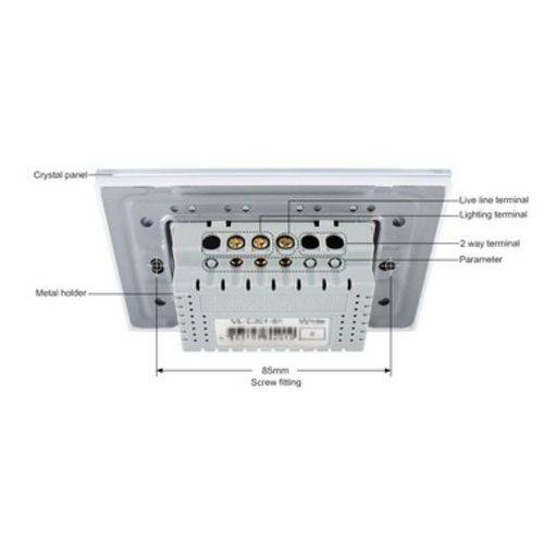 Assistência Técnica, SAC e Garantia do produto Interruptor Livolo 4X2 Remote VL-C302R-81 - 2 Botões RF