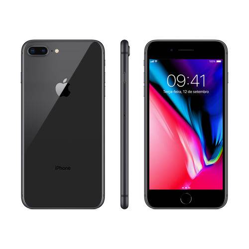 Assistência Técnica, SAC e Garantia do produto IPhone 8 Plus Cinza Espacial 64GB Tela 5.5" IOS 11 4G Wi-Fi Câmera 12MP - Apple