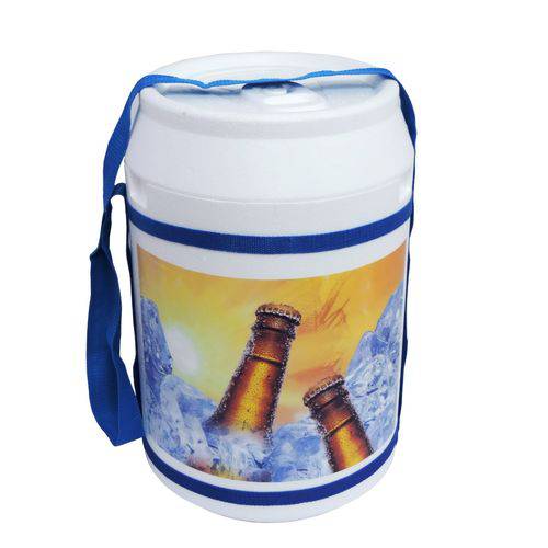 Assistência Técnica, SAC e Garantia do produto Isocooler Isopor Térmico Verão Alça 24 Latas Cerveja Refrigerante Churrasco Praia Doctor Cooler