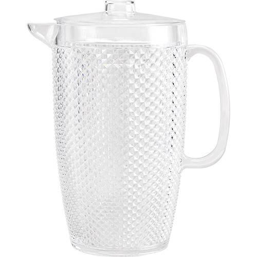 Assistência Técnica, SAC e Garantia do produto Jarra de Acrílico Bico de Jaca 2370ml Capri Transparente - La Cuisine