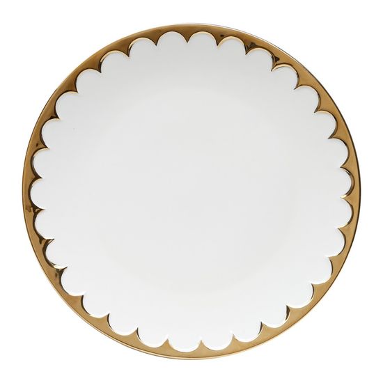 Assistência Técnica, SAC e Garantia do produto Jogo 6 Pratos de Jantar de Porcelana Egg 27 Cm