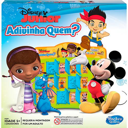 Assistência Técnica, SAC e Garantia do produto Jogo Adivinha Quem Disney Júnior - Hasbro