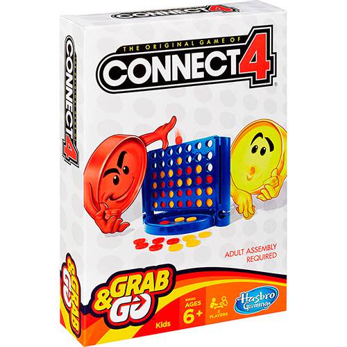 Assistência Técnica, SAC e Garantia do produto Jogo Connect 4 Grab&Go - Hasbro