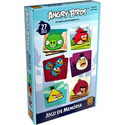 Assistência Técnica, SAC e Garantia do produto Jogo da Memória Angry Birds Grow