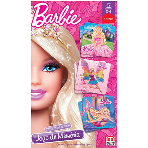 Assistência Técnica, SAC e Garantia do produto Jogo da Memória Barbie Fantasia BCB81 - Mattel