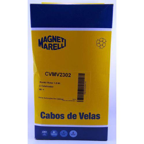 Assistência Técnica, SAC e Garantia do produto Jogo de Cabo de Vela Magneti Marelli CVMV2302 Kombi 1998 em Diante