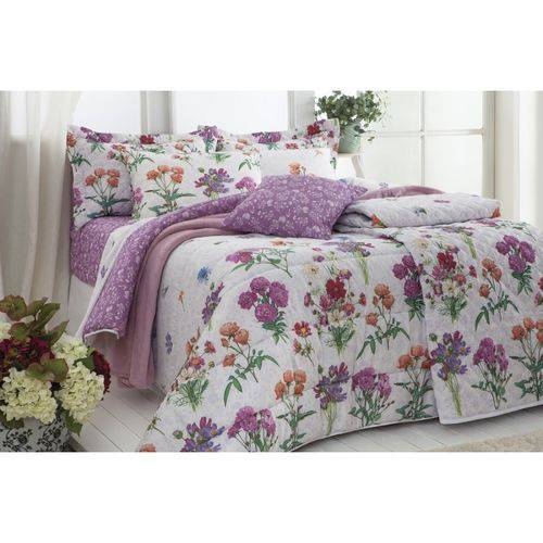 Assistência Técnica, SAC e Garantia do produto Jogo de Cama Queen Size 4 Peças Percal 140 Fios Sultan Realce Premium Adriana