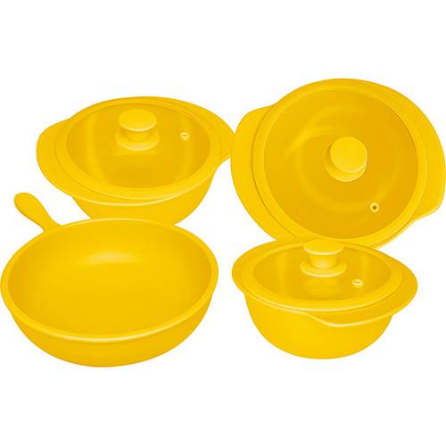 Assistência Técnica, SAC e Garantia do produto Jogo de Panelas Oxford Cookware Mail Order Cerâmica 4 Peças Solaris