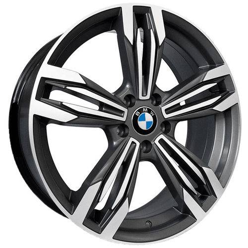 Assistência Técnica, SAC e Garantia do produto Jogo de Rodas BMW M6 Gran Coupe Aro 20 X 7,5 5x120 ET40 R56 Grafite Diamantado
