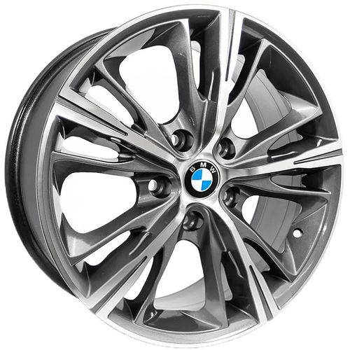 Assistência Técnica, SAC e Garantia do produto Jogo de Rodas BMW Serie 4 Aro 17x7,0 5x120 ET40 R55 Grafite Diamantado