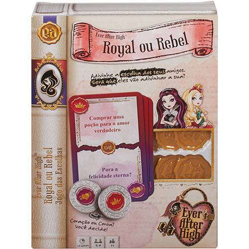 Assistência Técnica, SAC e Garantia do produto Jogo Ever After High Royal e Rebel - Mattel