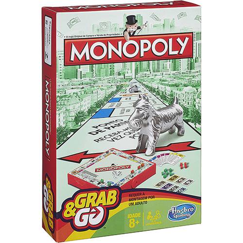 Assistência Técnica, SAC e Garantia do produto Jogo Monopoly Grab&Go - Hasbro