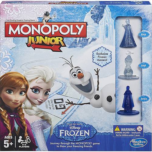 Assistência Técnica, SAC e Garantia do produto Jogo Monopoly Júnior Frozen - Hasbro