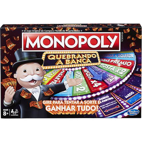 Assistência Técnica, SAC e Garantia do produto Jogo Monopoly Quebrando a Banca - Hasbro