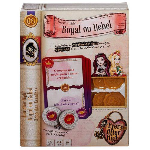 Assistência Técnica, SAC e Garantia do produto Jogo Royal ou Rebel - Ever After High - o Jogo das Escolhas - Mattel