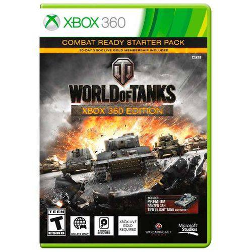 Assistência Técnica, SAC e Garantia do produto Jogo World Of Tanks: Combat Ready Starter Pack - Xbox 360