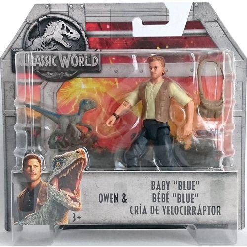 Assistência Técnica, SAC e Garantia do produto Jurassic World Basic Figure Mattel FMM00 Owen & Baby Blue