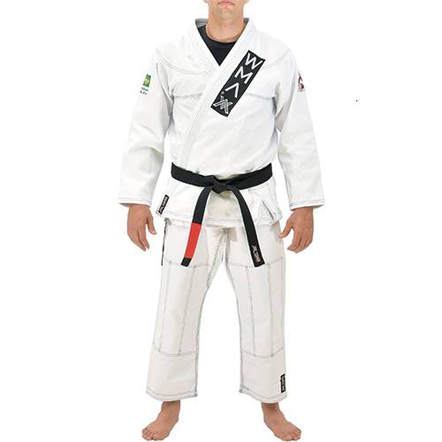 Assistência Técnica, SAC e Garantia do produto Kimono Jiu-Jitsu Competition Branco Linha Preta - Wma Fight Company