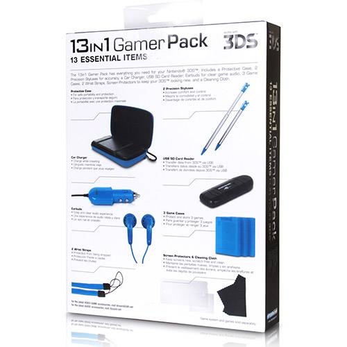 Assistência Técnica, SAC e Garantia do produto Kit 13 Acessórios P/ Nintendo 3DS - Dreamgear