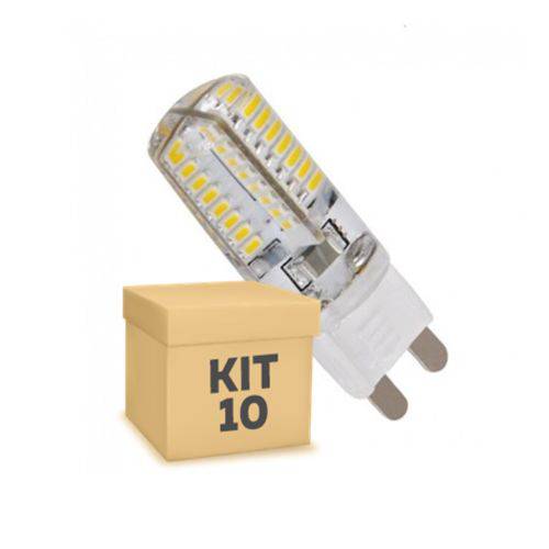 Assistência Técnica, SAC e Garantia do produto Kit 10 Lâmpadas Led Halopin G9 3w Branco Frio P/ Lustres