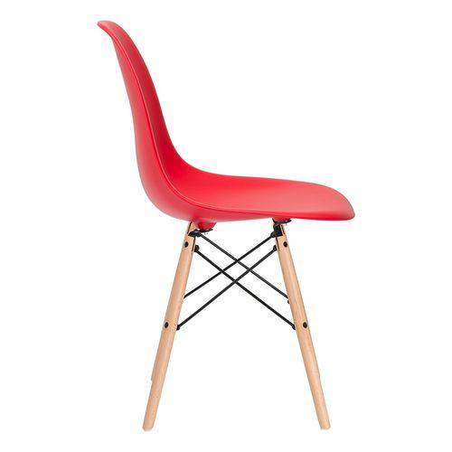 Assistência Técnica, SAC e Garantia do produto KIT - 4 Cadeiras Eames DSW - Vermelho