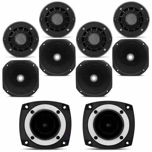 Assistência Técnica, SAC e Garantia do produto Kit 4 Driver + 4 Cornetas + 2 Super Tweeter Orion 720w Rms