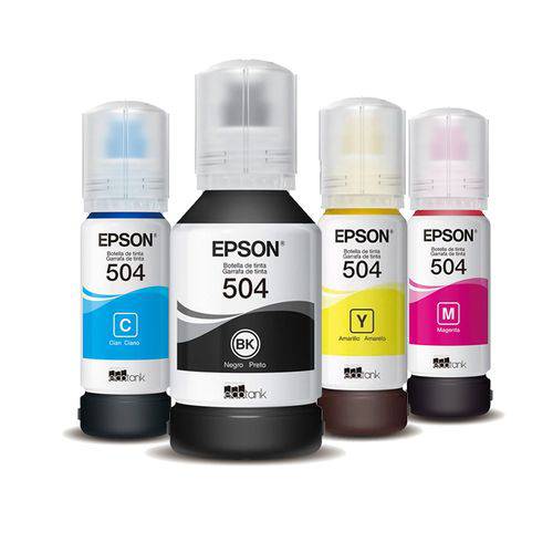 Assistência Técnica, SAC e Garantia do produto Kit 4 Tintas para Impressora Epson Original L6171