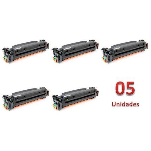 Assistência Técnica, SAC e Garantia do produto Kit 5 Toner HP CF410X Preto Compativel HP Color Laserjet Pro M452DN M452DW M452NW M477FDN M477FDW M477FNW