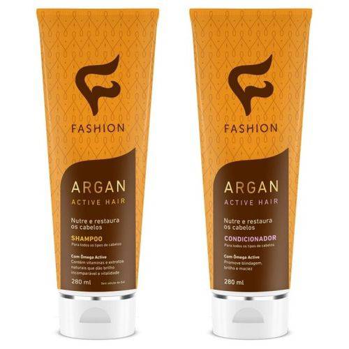 Assistência Técnica, SAC e Garantia do produto Kit Argan Active Hair ( Shampoo + Condicionador ) Fashion