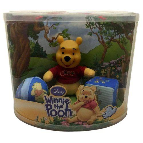Assistência Técnica, SAC e Garantia do produto Kit Baby Boneco Pequeno de Pelúcia Urso Ursinho Pooh Disney - Multibrink