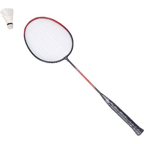 Assistência Técnica, SAC e Garantia do produto Kit Badminton com 2 Raquetes e 3 Petecas Vermelha - Hook Sports