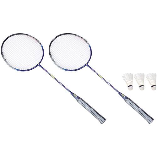 Assistência Técnica, SAC e Garantia do produto Kit Badminton Hook Sports com 2 Raquetes e 3 Petecas