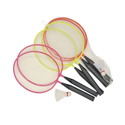 Assistência Técnica, SAC e Garantia do produto Kit Badminton Infantil 2 Raquetes 1 Peteca Winmax WMY02021 Laranja