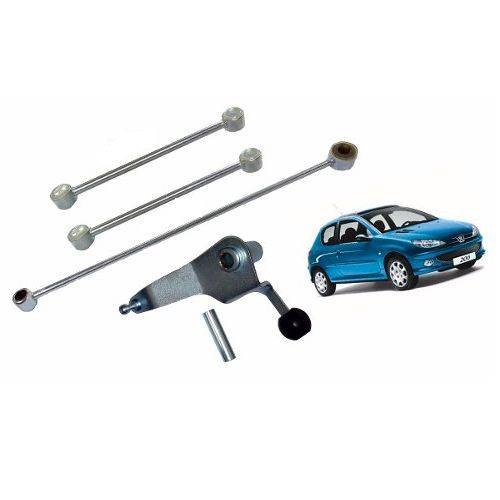 Assistência Técnica, SAC e Garantia do produto Kit Bieleta Alavanca Bucha Trambulador Peugeot 206 1.4 1.6